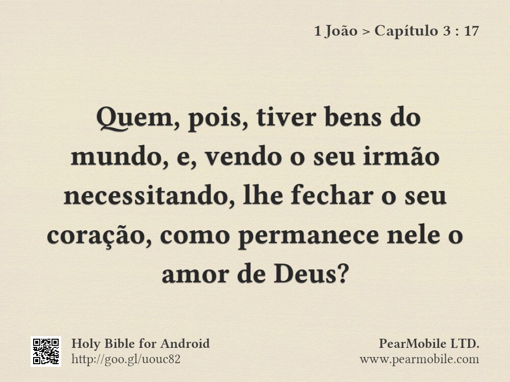 1 João, Capítulo 3:17